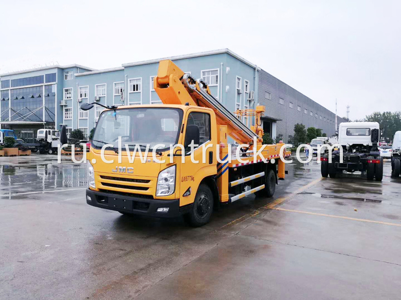 telescopic platform truck